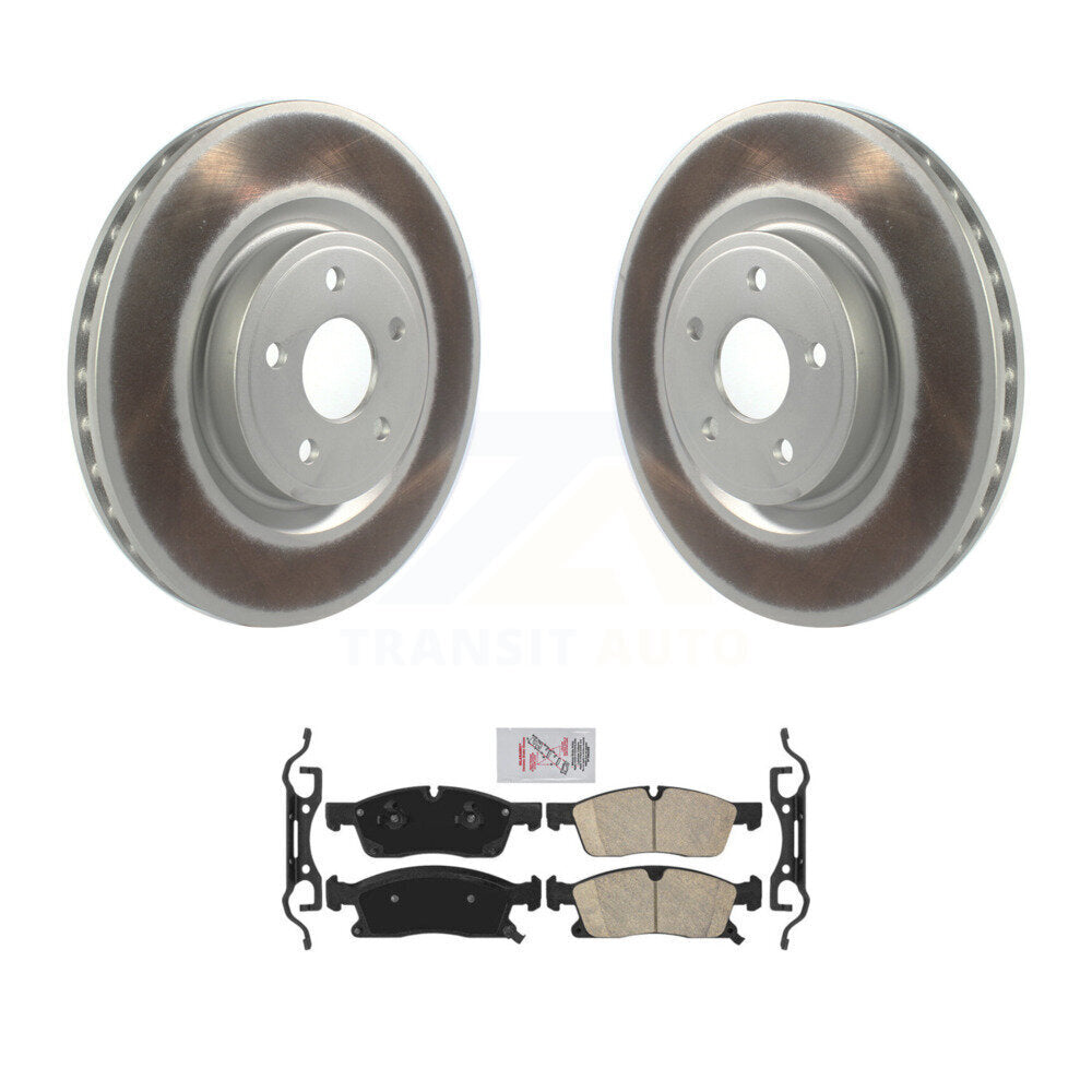 Transit Auto KGA-100158 Disc Brake Kit for 2017 Dodge Durango - Front