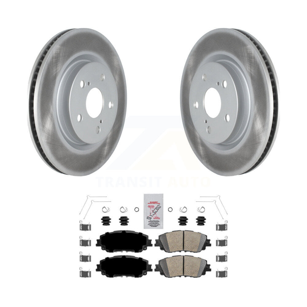 Transit Auto KGA-100160 Disc Brake Kit for 2018-2024 Toyota Camry, Toyota Prius Prime and More - Front