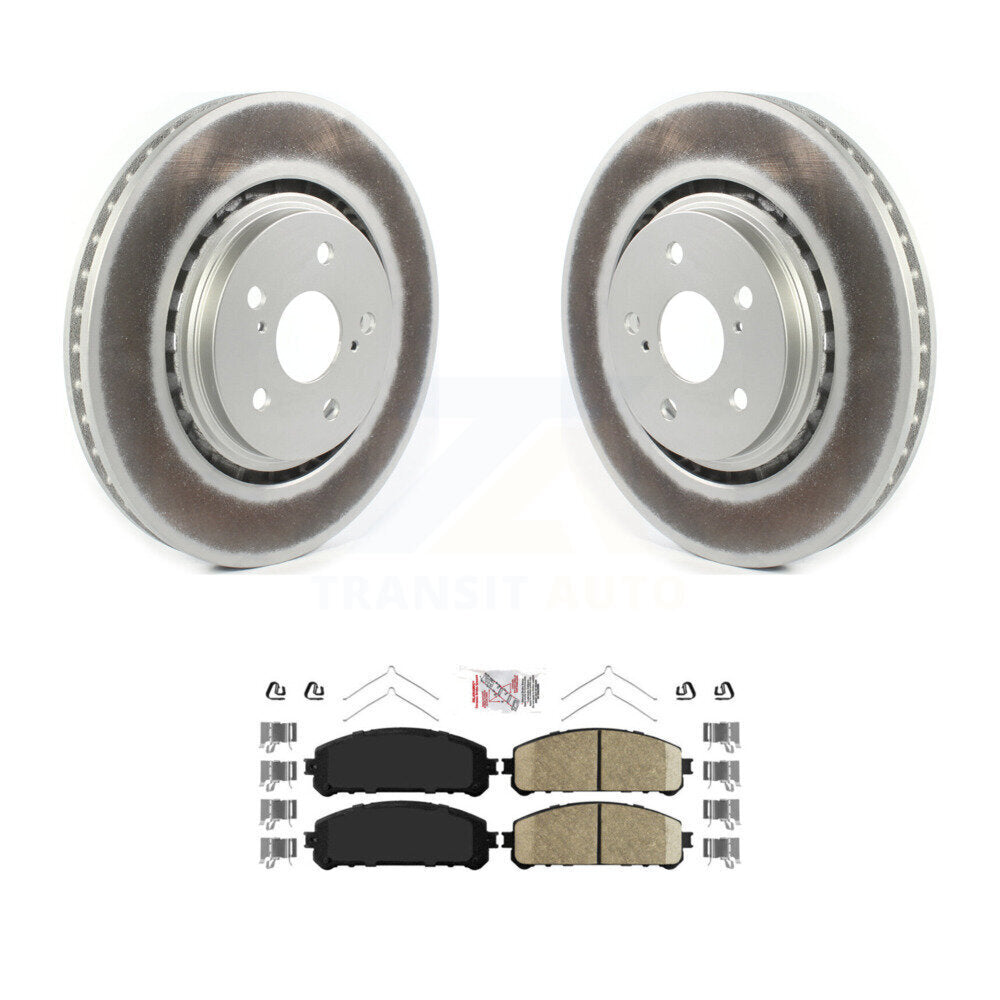 Transit Auto KGA-100165 Disc Brake Kit for 2016-2023 Toyota Crown, Lexus NX250 and More - Front