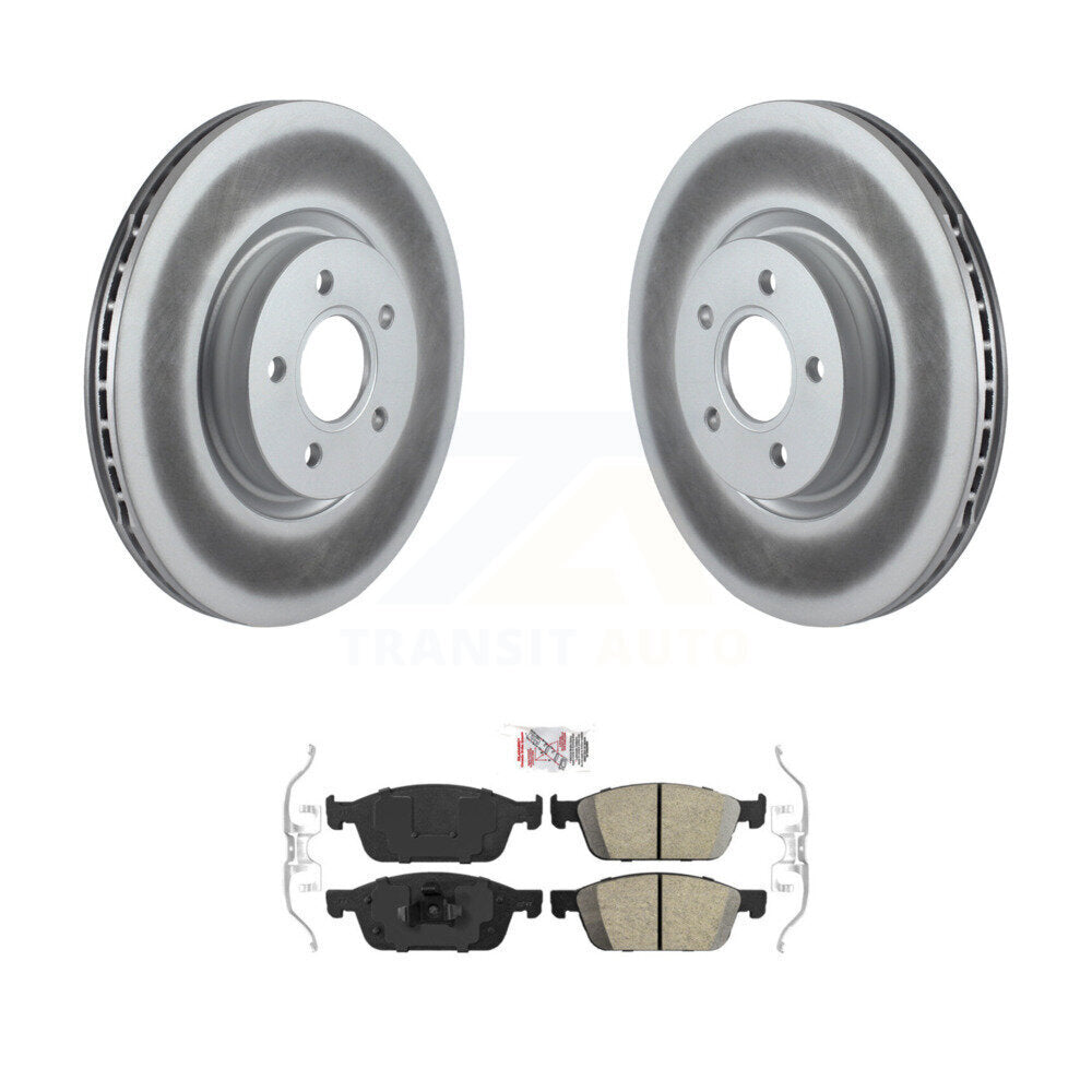 Transit Auto KGA-100169 Disc Brake Kit for 2013-2019 Ford Transit Connect, Lincoln MKC, Ford Escape - Front