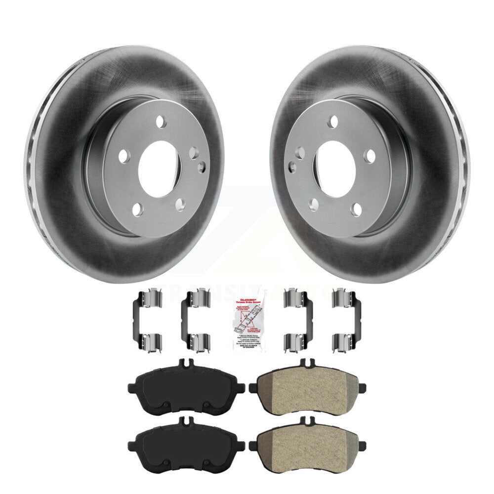 Transit Auto KGA-100179 Disc Brake Kit for 2008-2015 Mercedes-Benz C250, Mercedes-Benz C230, Mercedes-Benz C300 - Front