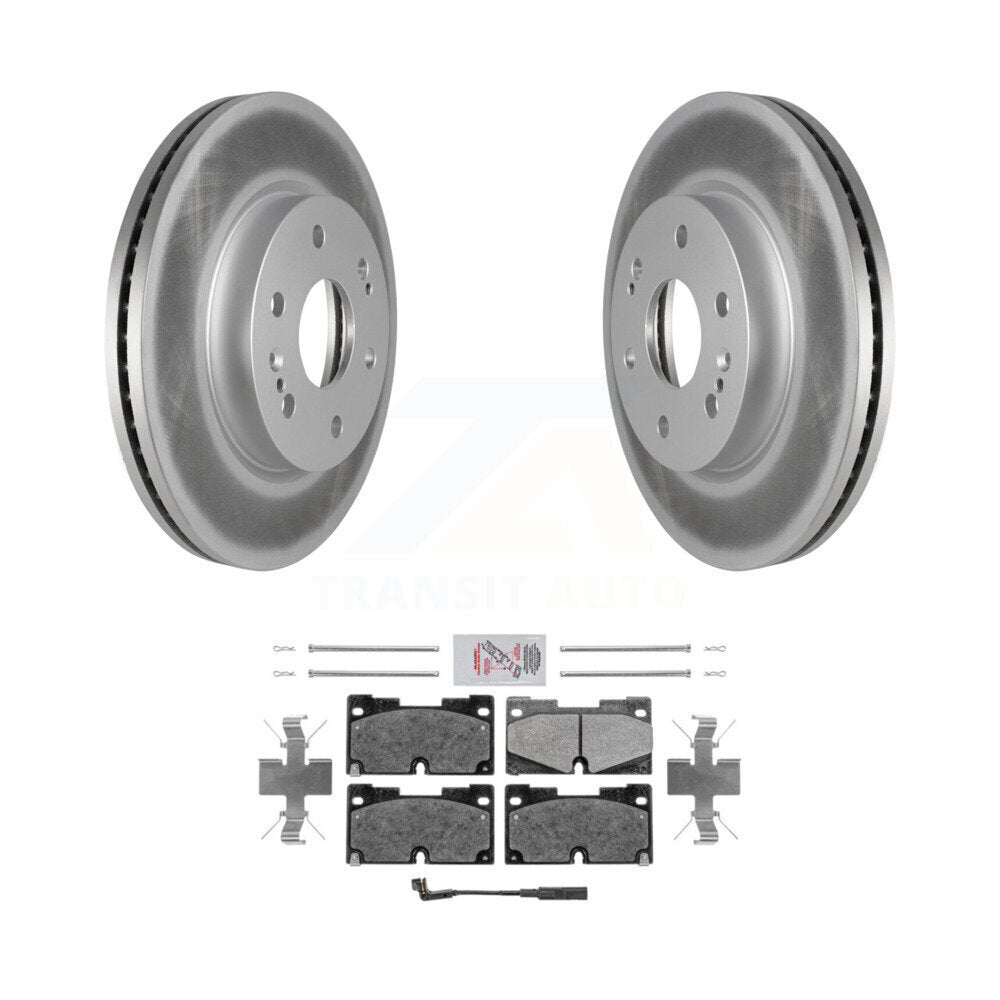 Transit Auto KGA-100184 Disc Brake Kit for 2019-2024 Chevrolet Silverado 1500 LTD, GMC Sierra 1500 Limited and More - Front