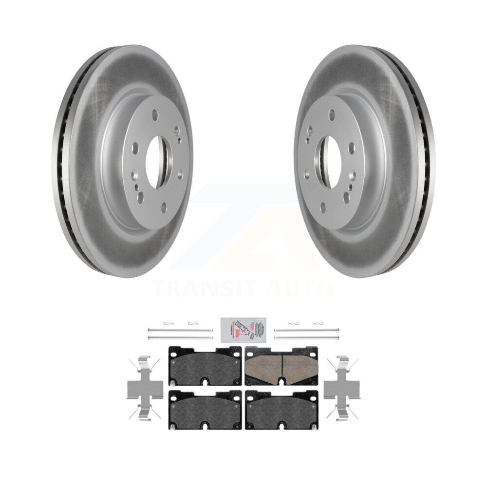 Transit Auto KGA-100185 Disc Brake Kit for 2019-2024 Chevrolet Silverado 1500 LTD, GMC Sierra 1500 Limited and More - Front