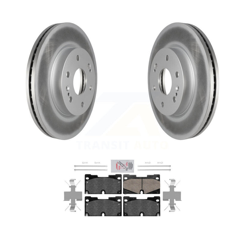 Transit Auto KGA-100185 Disc Brake Kit for 2019-2024 Chevrolet Silverado 1500 LTD, GMC Sierra 1500 Limited and More - Front