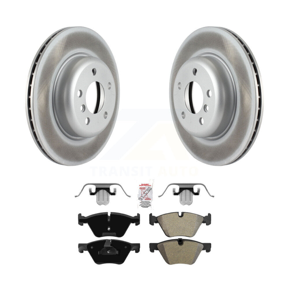 Transit Auto KGA-100208 Disc Brake Kit for 2011-2016 BMW 528i xDrive, BMW 528i - Front
