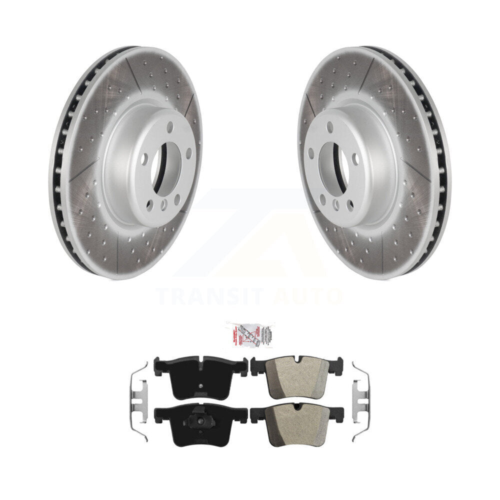Transit Auto KGA-100215 Disc Brake Kit for 2013-2015 BMW 335i, BMW 335i GT xDrive, BMW 335i xDrive - Front
