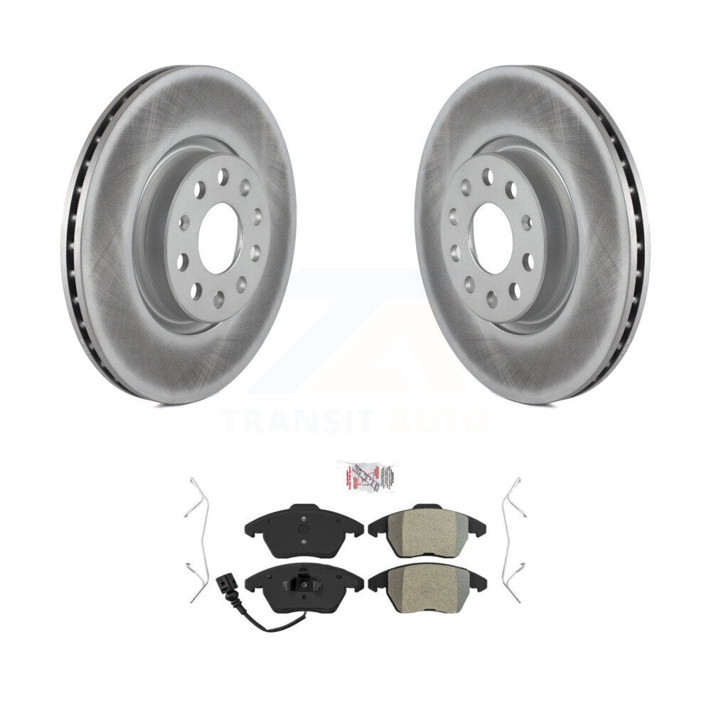 Transit Auto KGA-100235 Disc Brake Kit for 2005-2019 Volkswagen Beetle, Volkswagen CC and More - Front
