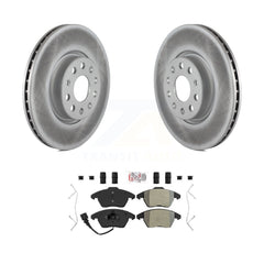 Transit Auto KGA-100236 Disc Brake Kit for 2005-2019 Volkswagen Beetle, Volkswagen CC and More - Front