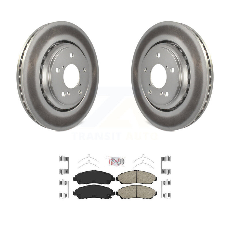 Transit Auto KGA-100283 Disc Brake Kit for 2016-2024 Acura MDX, Honda Ridgeline, Honda Pilot - Front