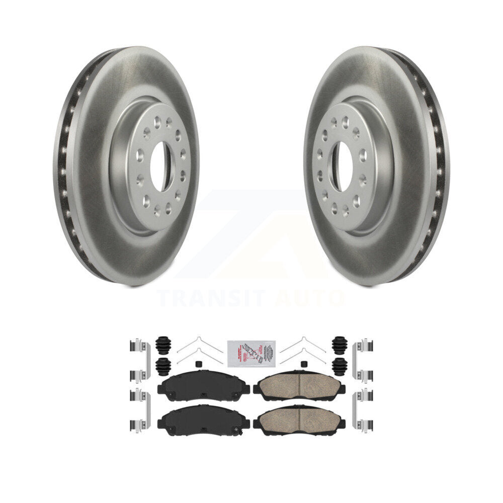 Transit Auto KGA-100289 Disc Brake Kit for 2017-2020 Chevrolet Traverse, Chevrolet Blazer and More - Front