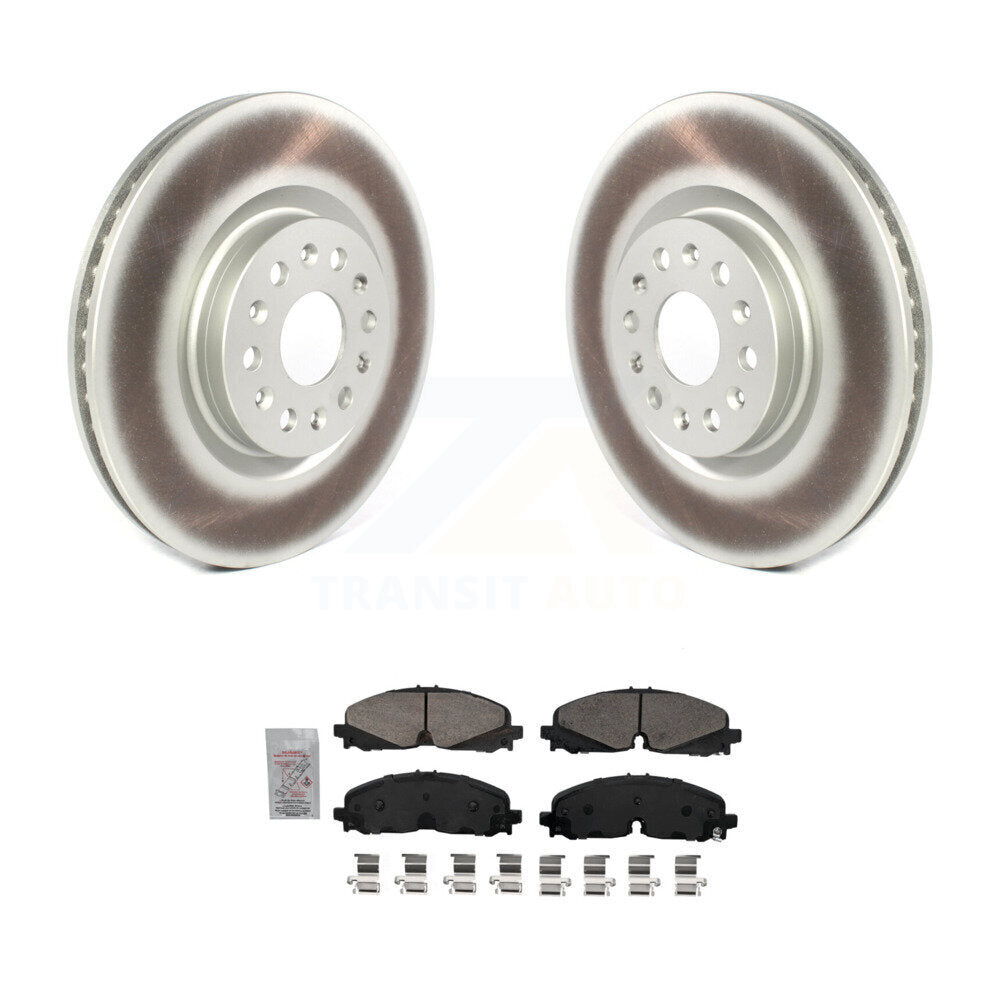 Transit Auto KGA-100291 Disc Brake Kit for 2021 Buick Enclave, Cadillac XT5, Cadillac XT6 - Front