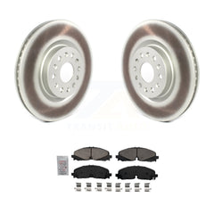 Transit Auto KGA-100291 Disc Brake Kit for 2021 Buick Enclave, Cadillac XT5, Cadillac XT6 - Front