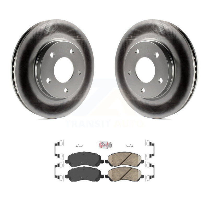 Transit Auto KGA-100297 Disc Brake Kit for 2007-2017 Mitsubishi Lancer, Dodge Caliber - Front