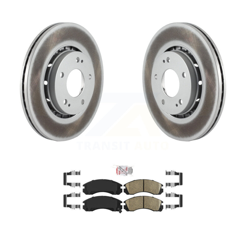 Transit Auto KGA-100300 Disc Brake Kit for 2009-2015 Mitsubishi Lancer - Front