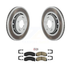Transit Auto KGA-100300 Disc Brake Kit for 2009-2015 Mitsubishi Lancer - Front