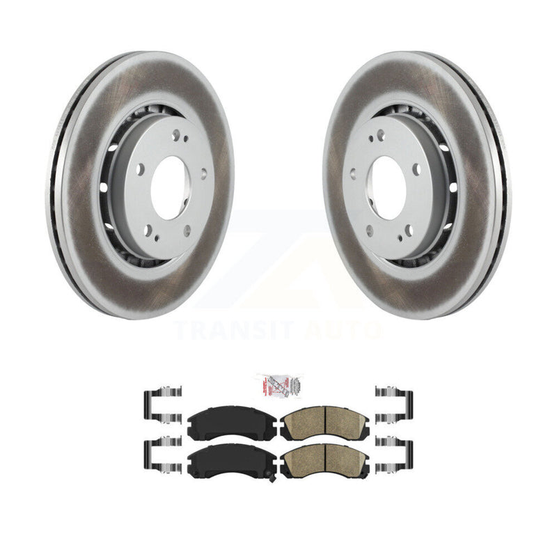 Transit Auto KGA-100300 Disc Brake Kit for 2009-2015 Mitsubishi Lancer - Front