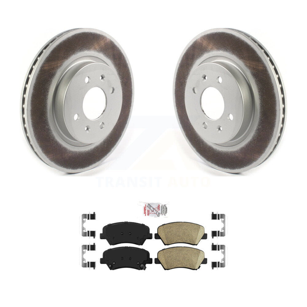 Transit Auto KGA-100302 Disc Brake Kit for 2012-2017 Kia Rio - Front
