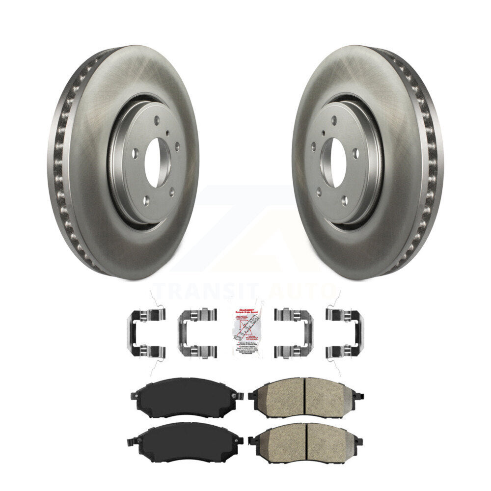 Transit Auto KGA-100314 Disc Brake Kit for 2006-2013 INFINITI FX37, INFINITI FX35, INFINITI FX45 - Front