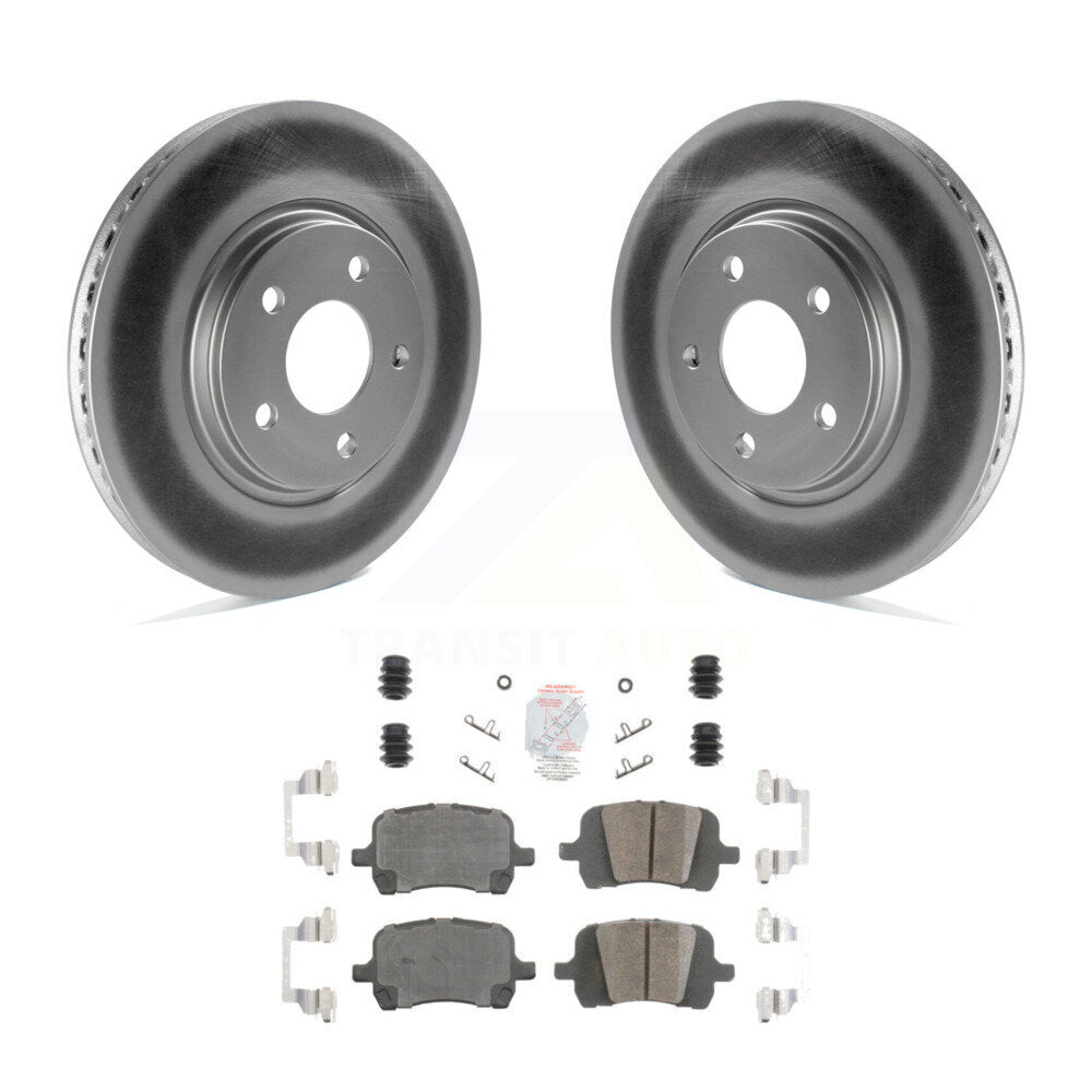 Transit Auto KGA-100324 Disc Brake Kit for 2004-2012 Chevrolet Malibu, Pontiac G5 and More - Front