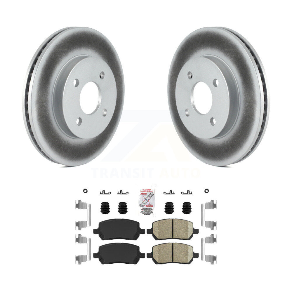 Transit Auto KGA-100331 Disc Brake Kit for 2003-2010 Chevrolet Cobalt, Pontiac G5 and More - Front
