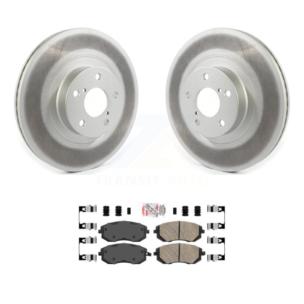 Transit Auto KGA-100346 Disc Brake Kit for 2005-2013 Subaru WRX, Subaru Legacy and More - Front