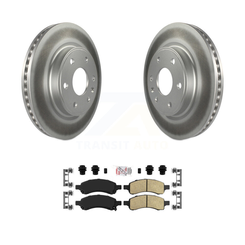 Transit Auto KGA-100356 Disc Brake Kit for 2007-2017 GMC Acadia Limited, Chevrolet Traverse and More - Front