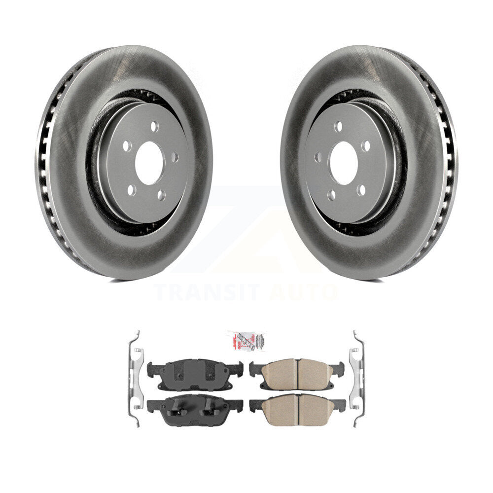 Transit Auto KGA-100363 Disc Brake Kit for 2017-2020 Ford Fusion, Lincoln Continental, Lincoln MKZ - Front