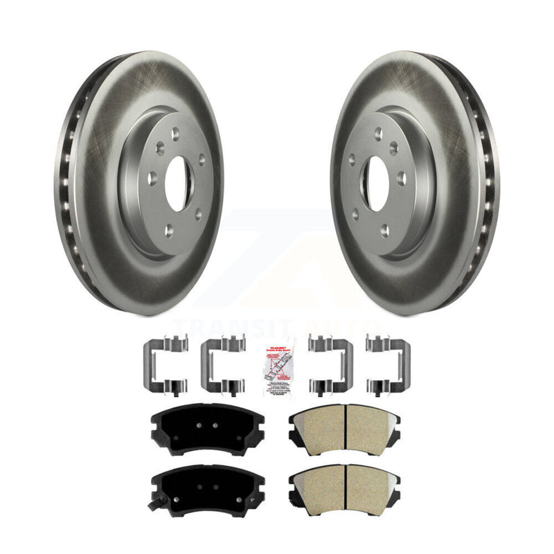 Transit Auto KGA-100374 Disc Brake Kit for 2010-2017 GMC Terrain, Chevrolet Camaro - Front