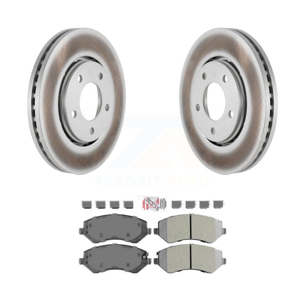 Transit Auto KGA-100381 Disc Brake Kit for 2001-2007 Dodge Caravan, Chrysler Town & Country and More - Front