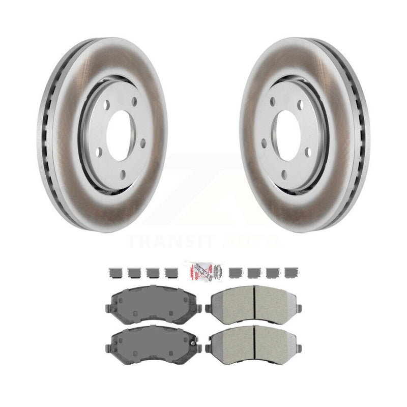 Transit Auto KGA-100381 Disc Brake Kit for 2001-2007 Dodge Caravan, Chrysler Town & Country and More - Front