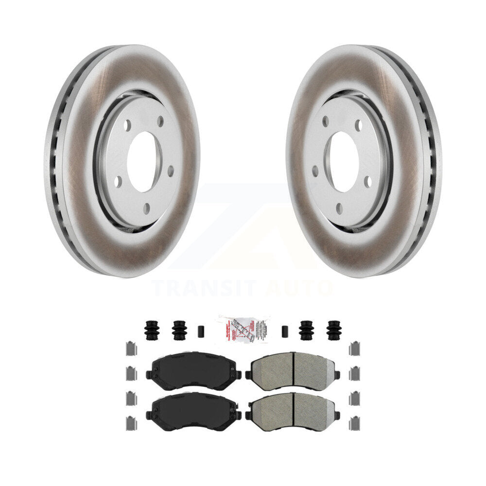 Transit Auto KGA-100382 Disc Brake Kit for 2001-2007 Dodge Caravan, Chrysler Town & Country and More - Front