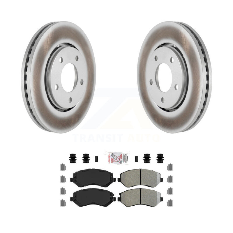 Transit Auto KGA-100382 Disc Brake Kit for 2001-2007 Dodge Caravan, Chrysler Town & Country and More - Front