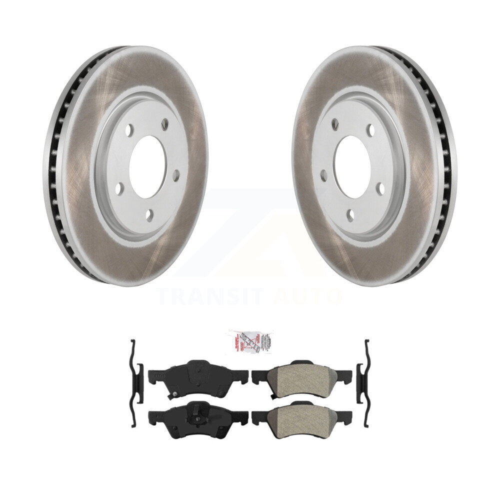 Transit Auto KGA-100383 Disc Brake Kit for 2001-2007 Dodge Grand Caravan, Chrysler Town & Country and More - Front