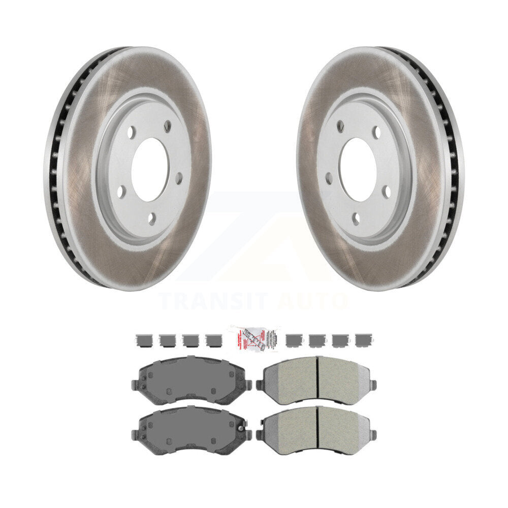 Transit Auto KGA-100384 Disc Brake Kit for 2003-2006 Dodge Grand Caravan, Chrysler Voyager - Front