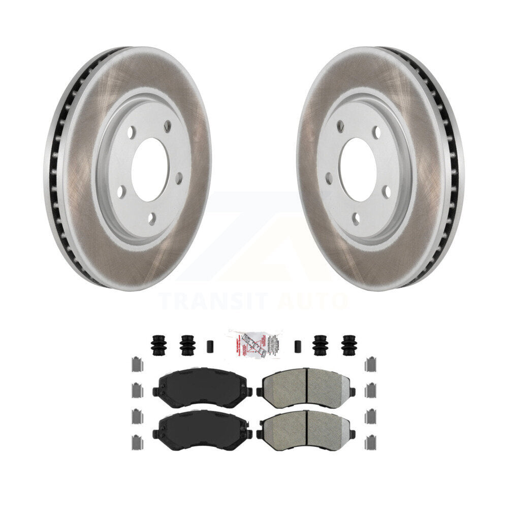 Transit Auto KGA-100385 Disc Brake Kit for 2003-2006 Dodge Grand Caravan, Chrysler Voyager - Front