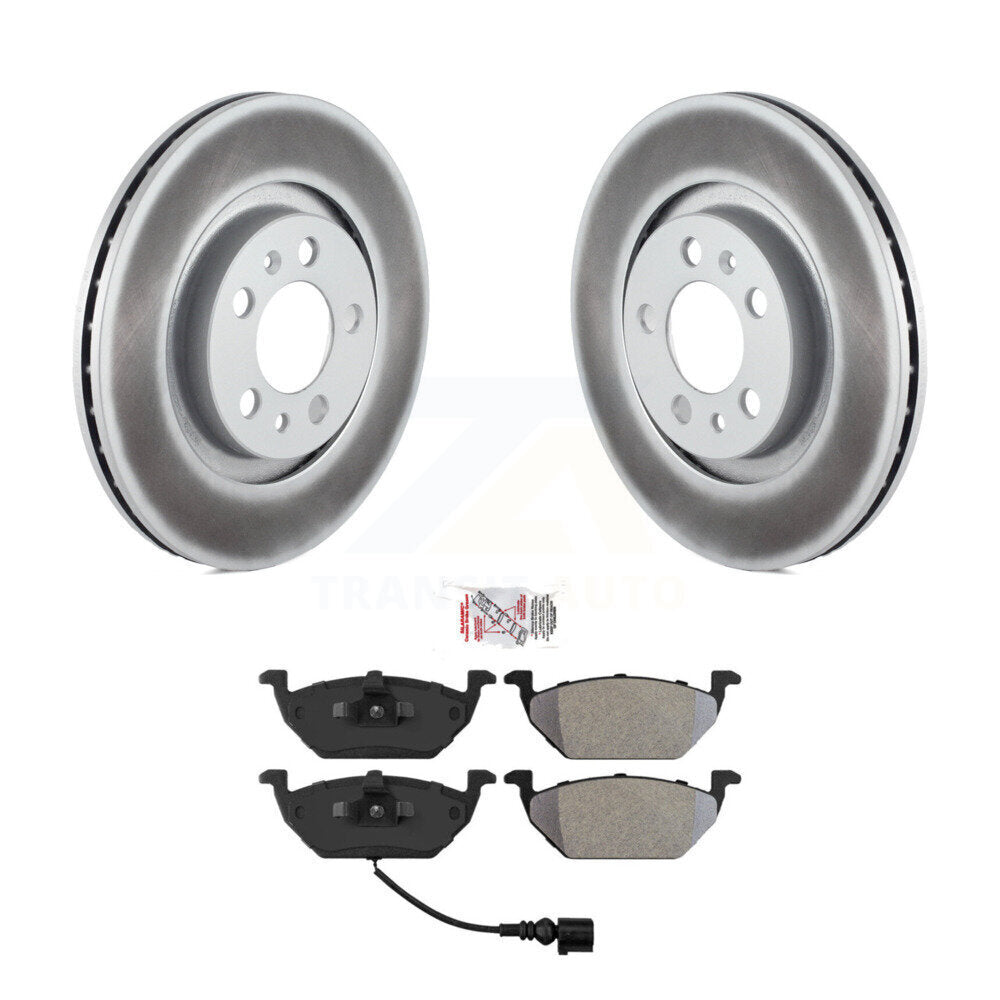 Transit Auto KGA-100388 Disc Brake Kit for 1998-2010 Volkswagen Golf City, Volkswagen Jetta City and More - Front
