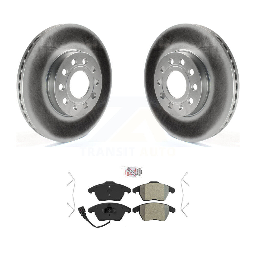 Transit Auto KGA-100395 Disc Brake Kit for 2005-2019 Volkswagen Beetle, Volkswagen Jetta and More - Front