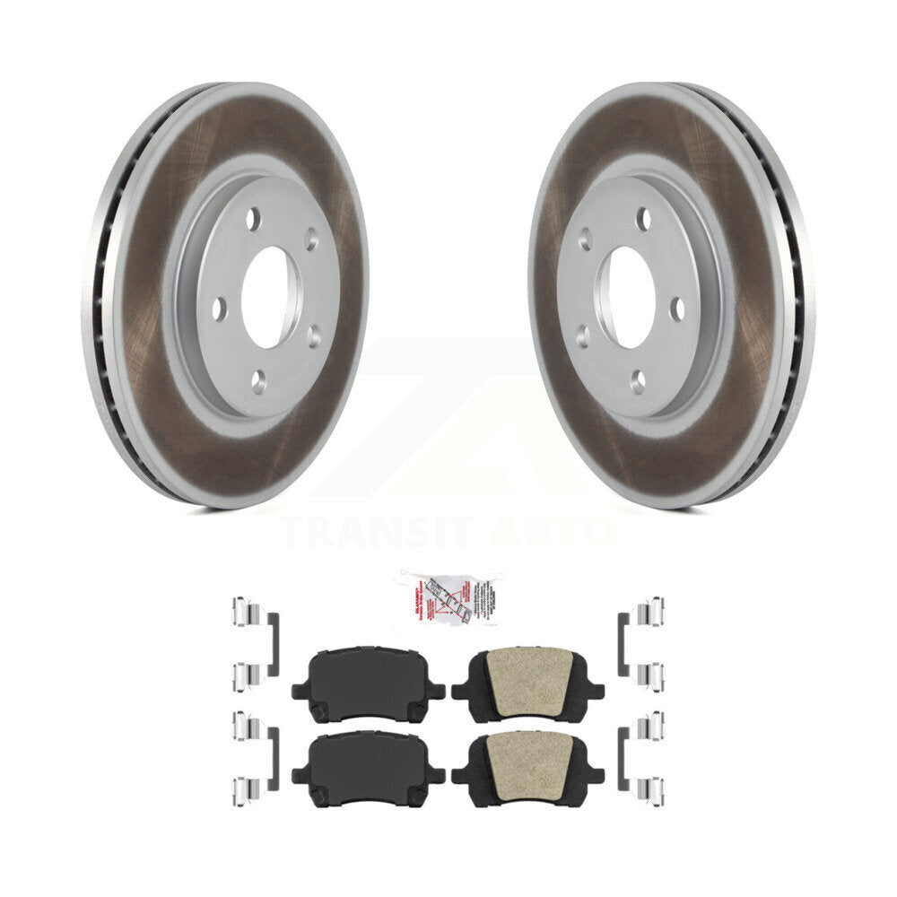 Transit Auto KGA-100400 Disc Brake Kit for 2004-2008 Chevrolet Malibu, Pontiac G6 - Front