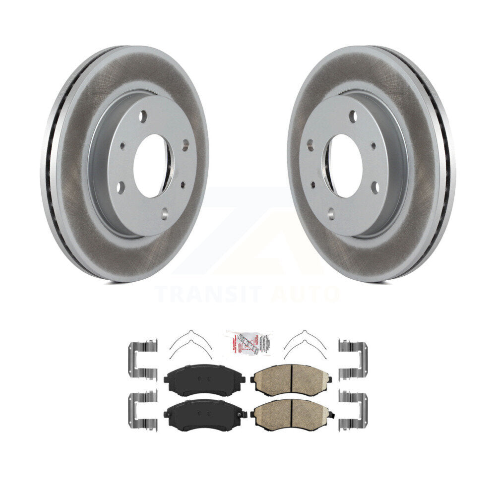 Transit Auto KGA-100410 Disc Brake Kit for 2001-2006 Hyundai Elantra, Kia Magentis and More - Front