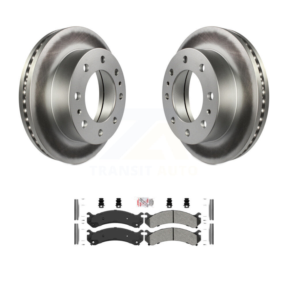 Transit Auto KGA-100430 Disc Brake Kit for 2001-2020 Chevrolet Express 3500, GMC Savana 3500 and More - Front