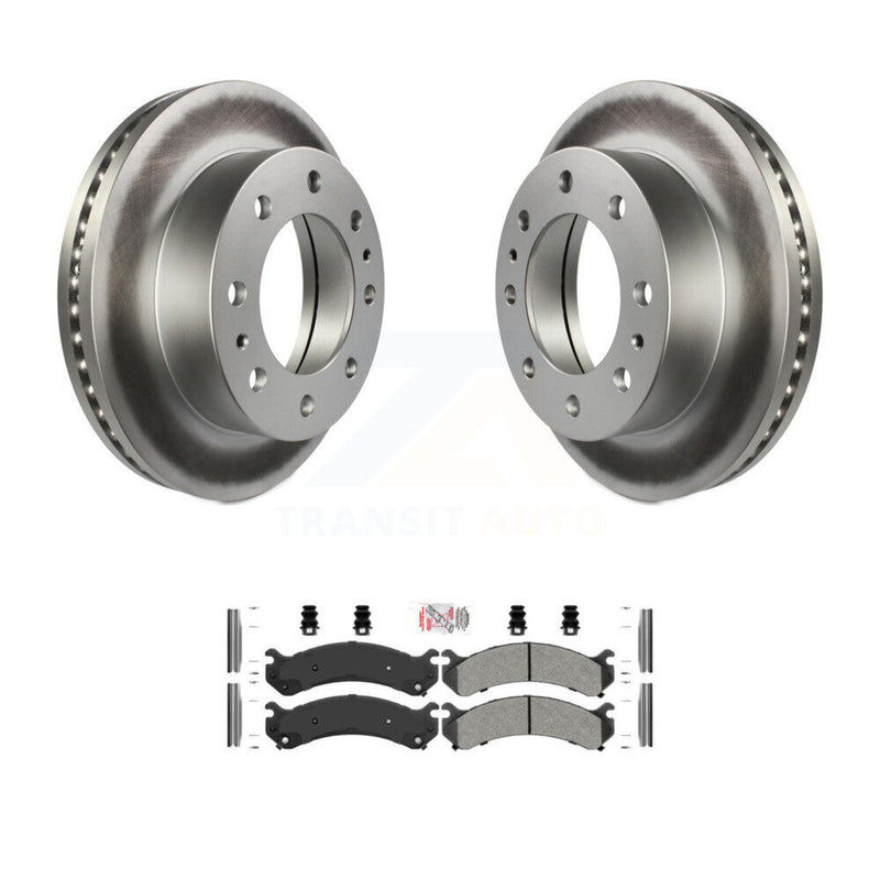 Transit Auto KGA-100430 Disc Brake Kit for 2001-2020 Chevrolet Express 3500, GMC Savana 3500 and More - Front