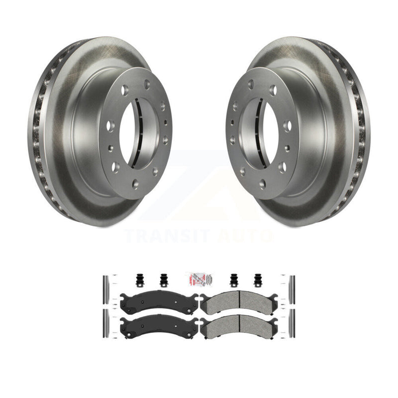 Transit Auto KGA-100432 Disc Brake Kit for 1999-2020 GMC Savana 3500, Chevrolet Express 3500 and More - Front