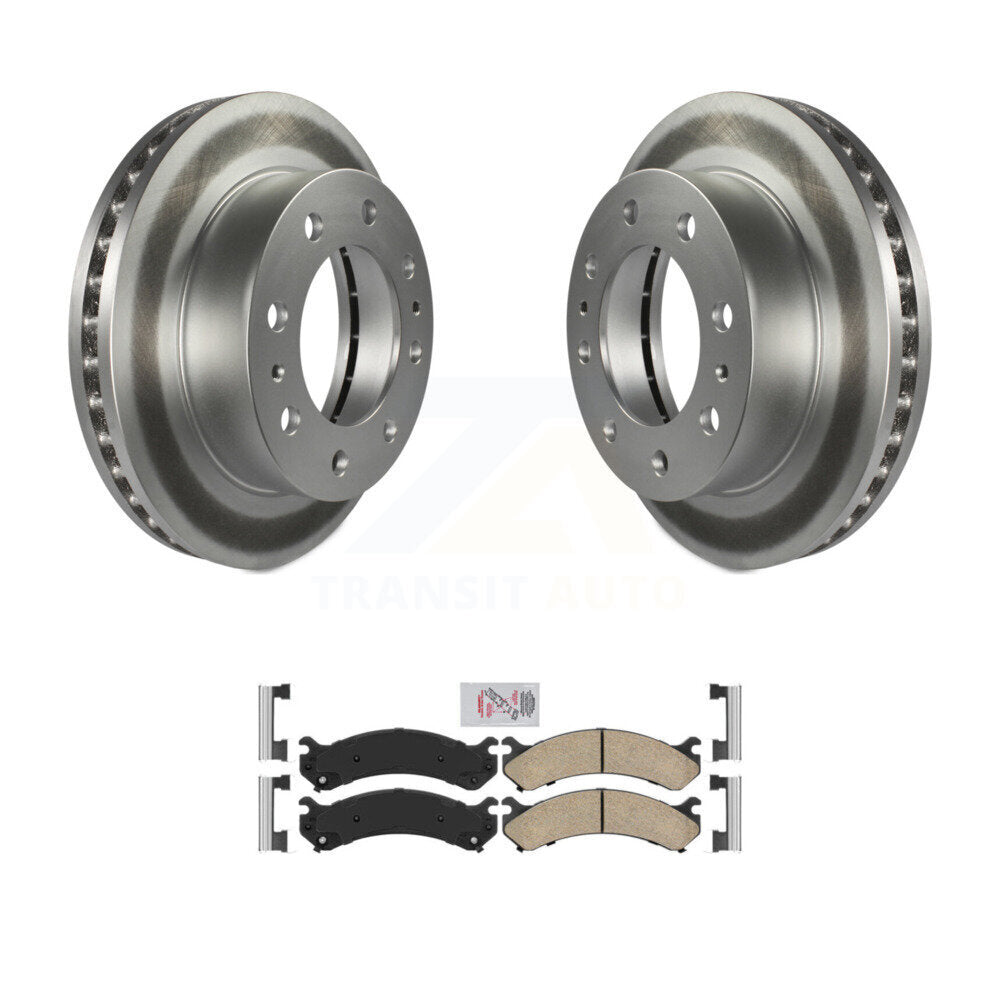 Transit Auto KGA-100433 Disc Brake Kit for 1999-2020 GMC Savana 3500, Chevrolet Express 3500 and More - Front