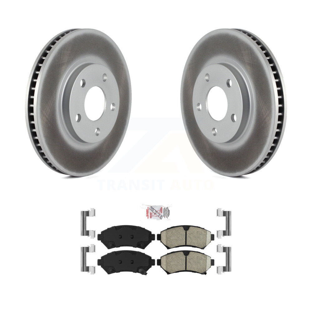 Transit Auto KGA-100434 Disc Brake Kit for 1997-2005 Buick LeSabre, Cadillac DeVille and More - Front