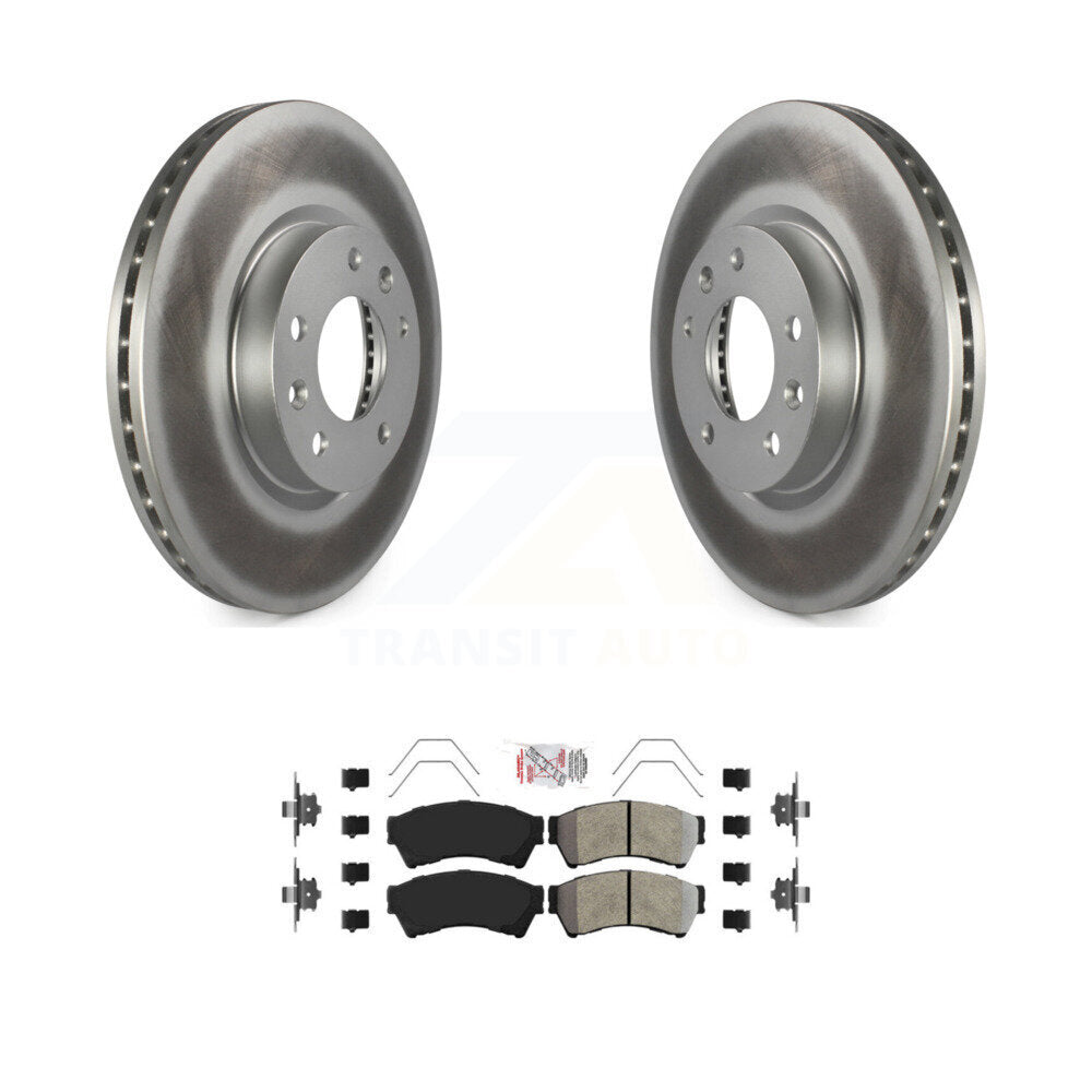 Transit Auto KGA-100439 Disc Brake Kit for 2006-2013 Mazda 6, Lincoln MKZ and More - Front