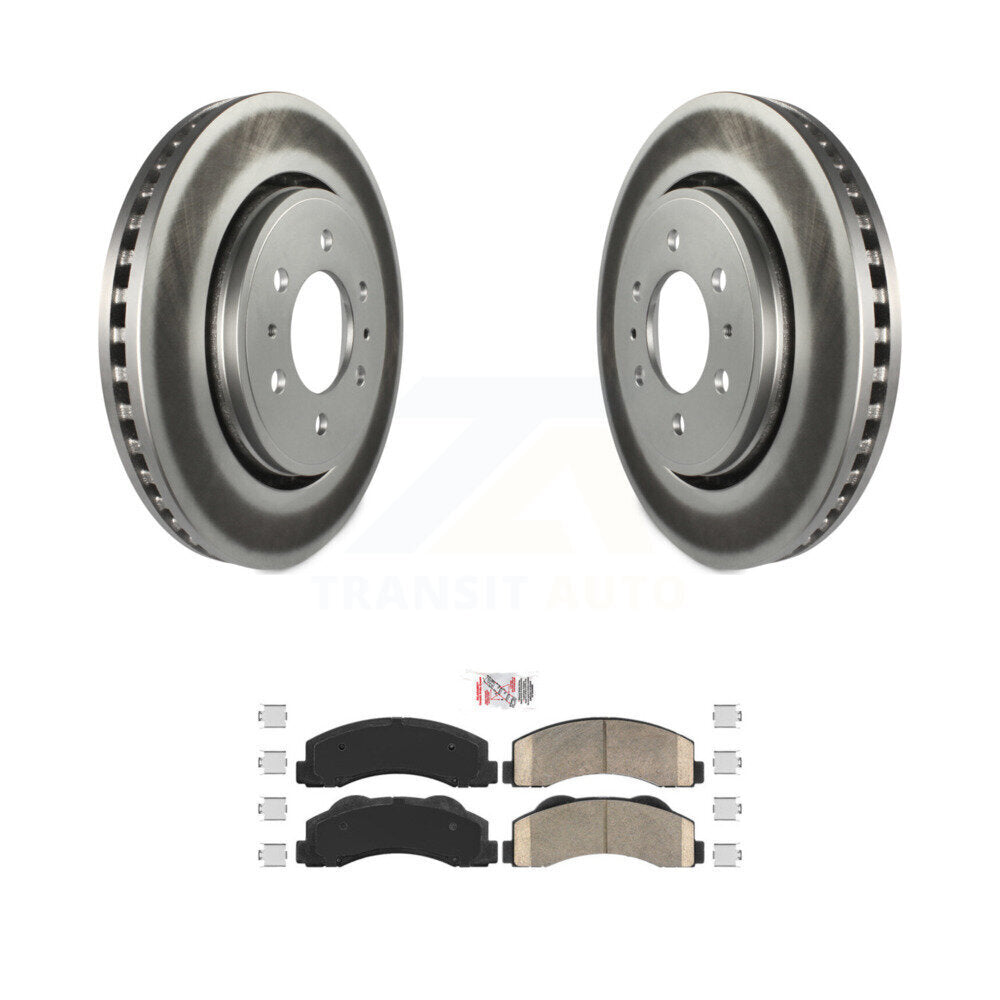 Transit Auto KGA-100443 Disc Brake Kit for 2010-2017 Ford F-150, Ford Expedition, Lincoln Navigator - Front