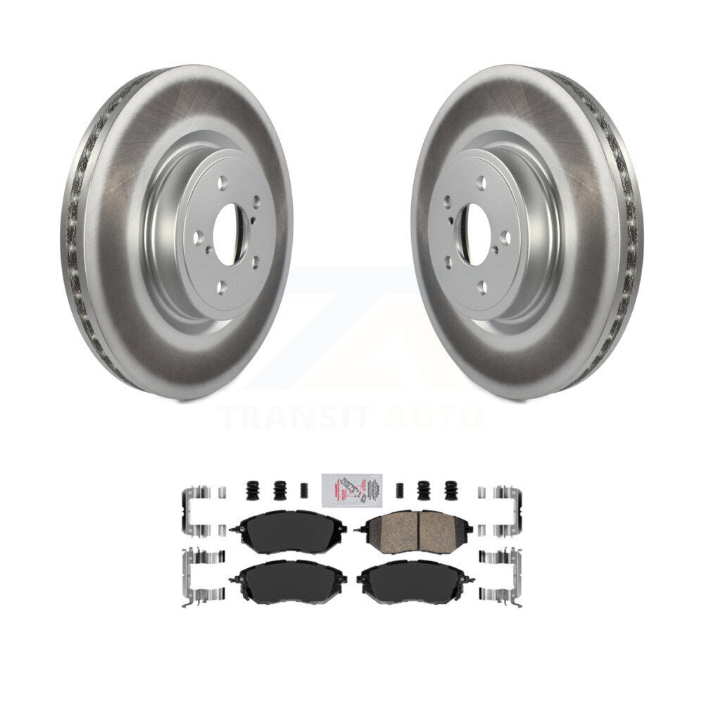 Transit Auto KGA-100448 Disc Brake Kit for 2005-2018 Subaru Forester, Subaru Legacy, Subaru Outback - Front