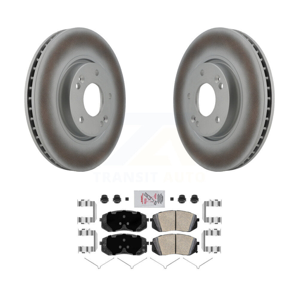Transit Auto KGA-100479 Disc Brake Kit for 2016 Hyundai Sonata - Front
