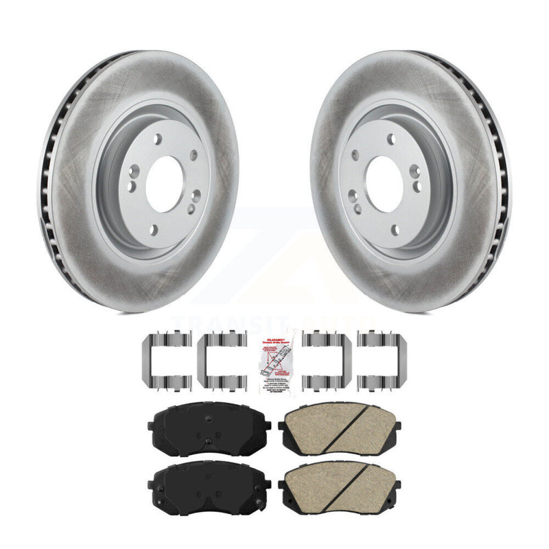 Transit Auto KGA-100480 Disc Brake Kit for 2014-2017 Hyundai Sonata, Hyundai Tucson, Kia Cadenza - Front