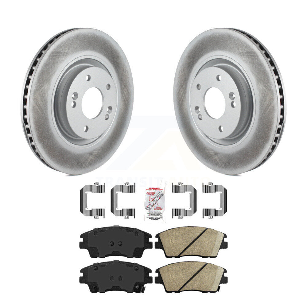 Transit Auto KGA-100486 Disc Brake Kit for 2017-2022 Kia Sportage - Front